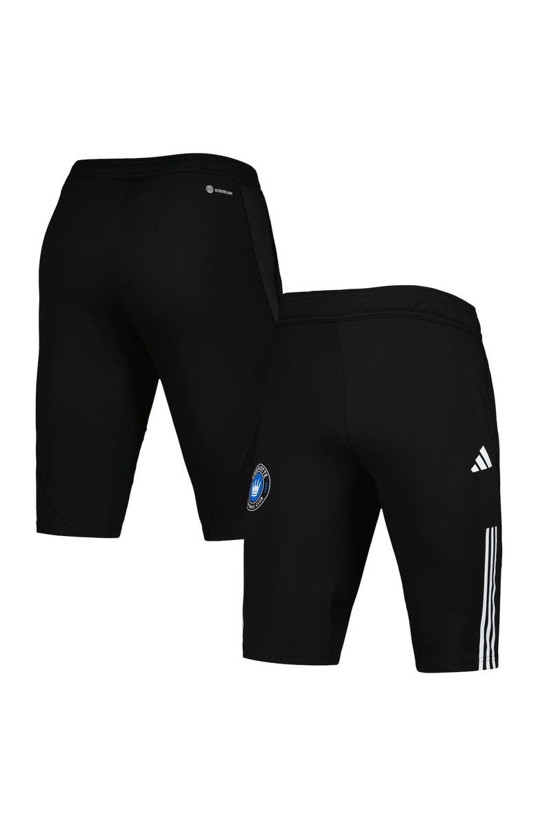 adidas Men's adidas Black Charlotte FC 2023 On-Field Training AEROREADY Half Pants, Main, color, Black