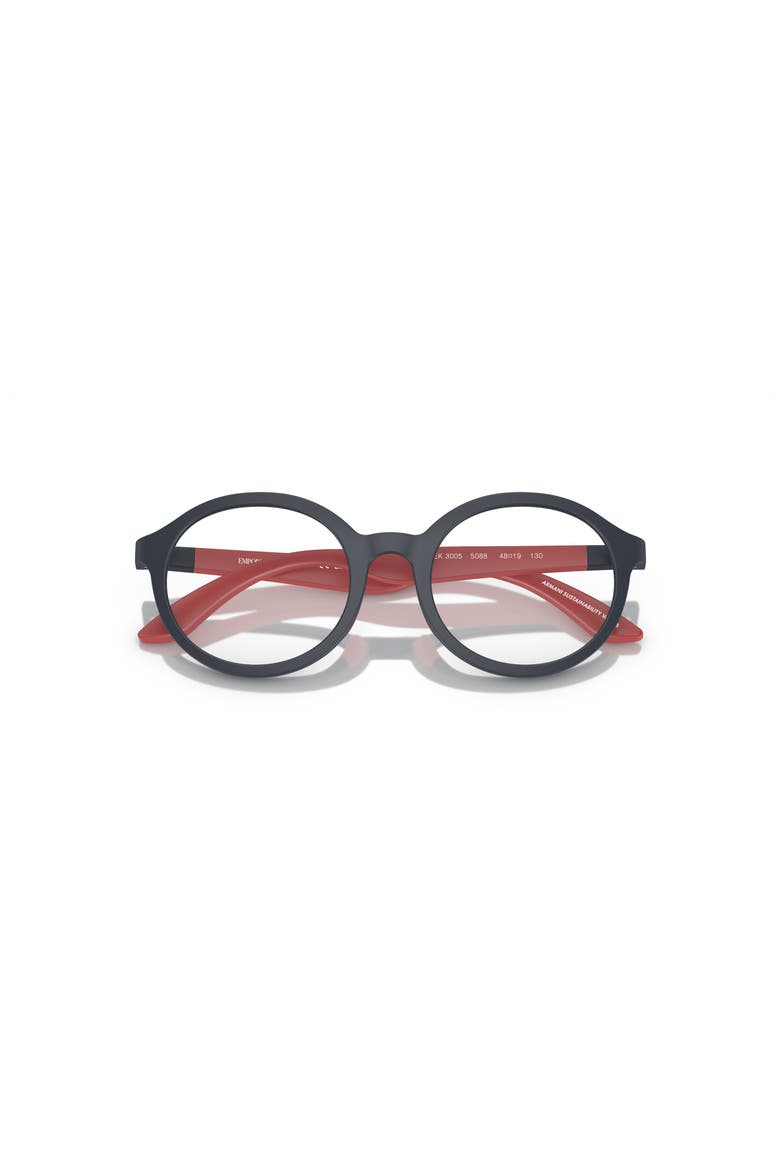 46mm Round optical glasses, Alternate, color, Blue