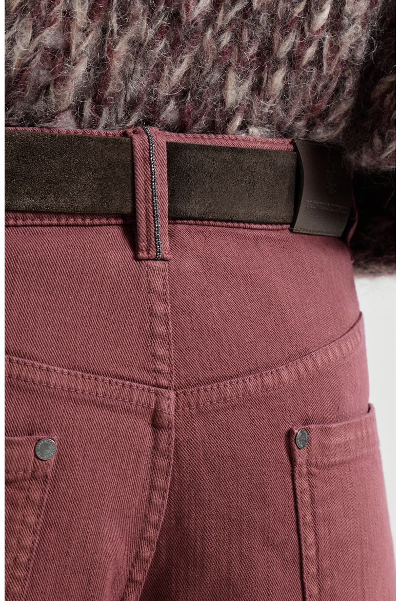 Loose Barrel trousers, Alternate, color, Wine