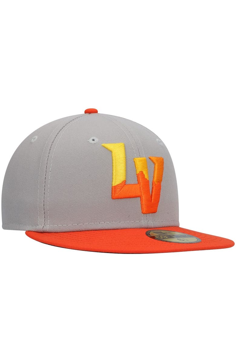 New Era Men's New Era Gray Las Vegas Aviators Authentic Collection Team Alternate 59FIFTY Fitted Hat, Alternate, color, Gray