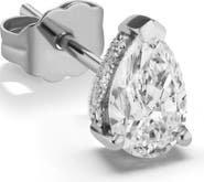 MARIA TASH Diamond Pear Stud Earring
