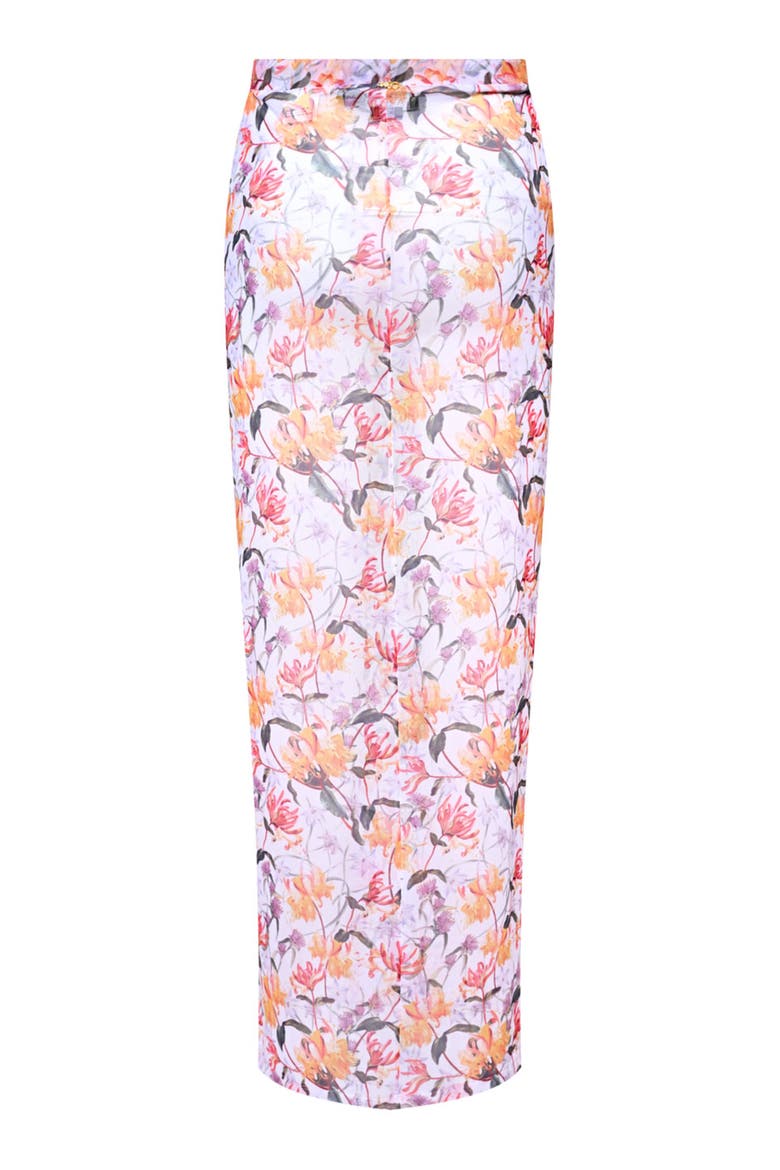 Honey Flower Beach Skirt, Alternate, color, OFF WHITE