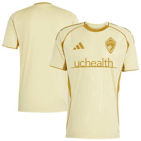 Men's adidas Tan Colorado Rapids 2025 One Planet Pre-Match Top