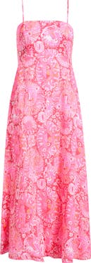 Lilly Pulitzer® Jorgian Linen Midi Dress