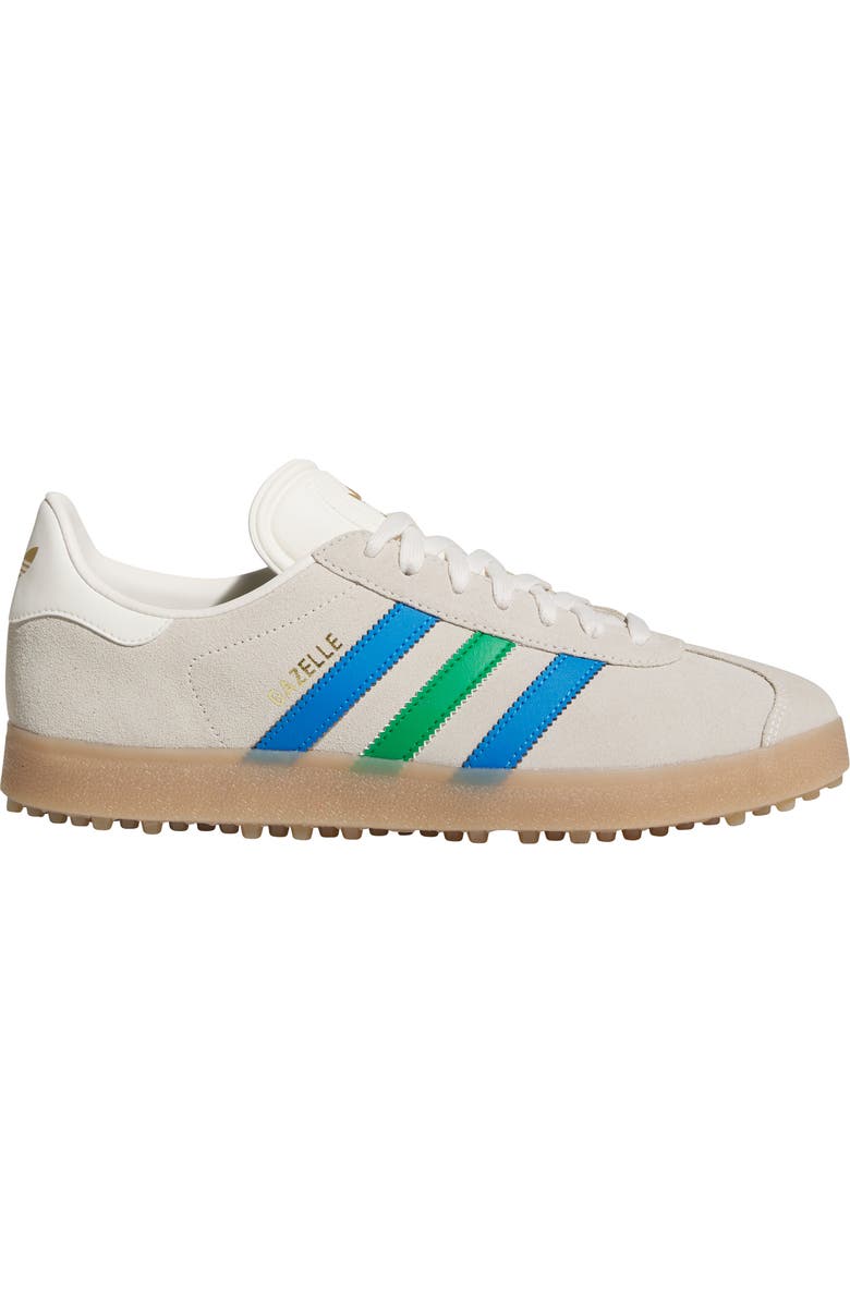 adidas Gazelle Golf Shoe, Alternate, color, Cwhite/ Green/ Blubir
