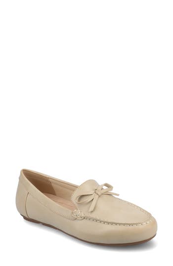 Journee Collection Journee Womens Novella Medium And Wide Width Driving Loafer In Sand