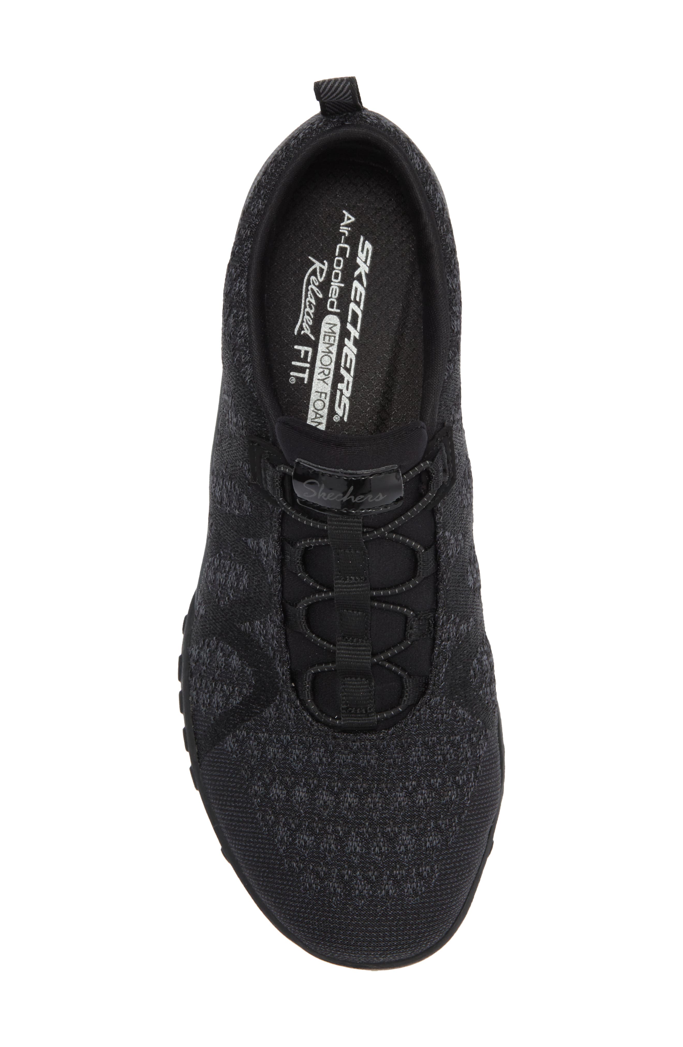 SKECHERS Breathe Easy Roll with Me Sneaker, Alternate, color, Black