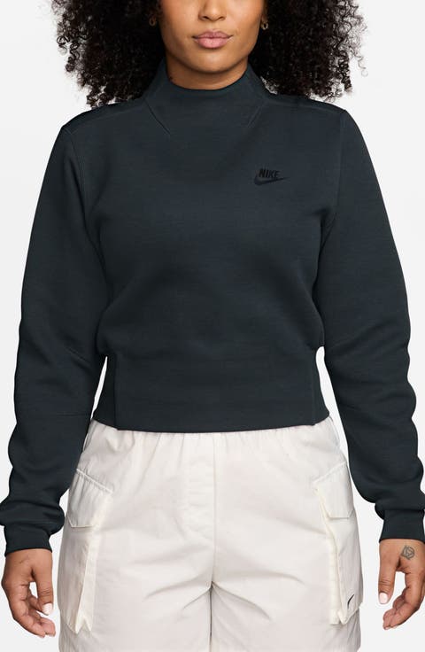 Sportswear Tech Fleece Mock Neck Sweatshirt