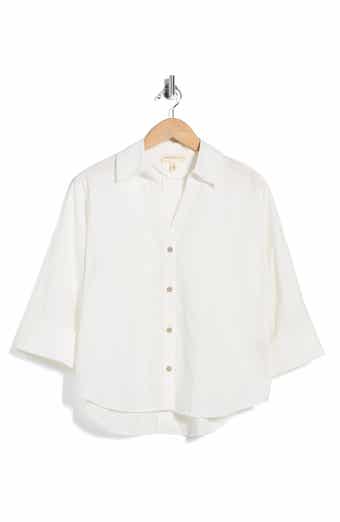 Current/Elliott Wide Sleeve Button-Up Shirt