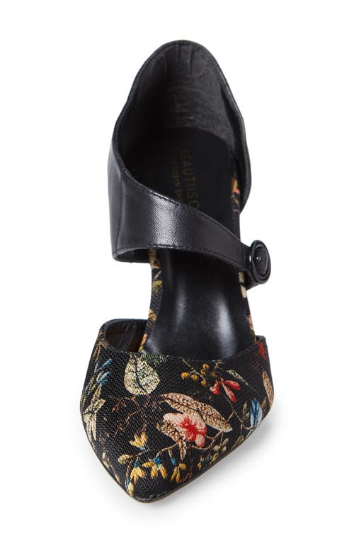 Beautiisoles Sara Pointed Toe Pump In Multi