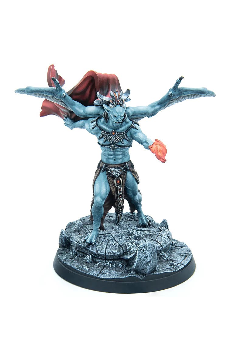 The Elder Scrolls Call to Arms, Vampire Core Set, 6 Unpainted Resin Figures, Alternate, color, Multicolored