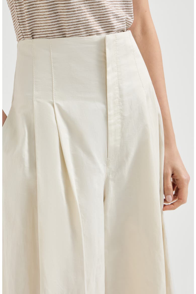 Maxi trousers, Alternate, color, Butter