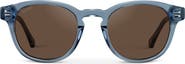 WMP Eyewear Felix - 48mm Round Polarized Sunglasses