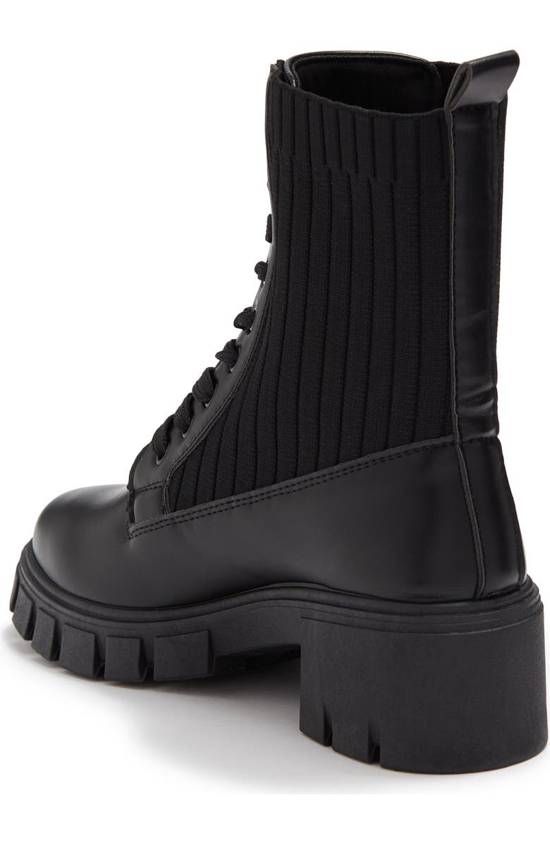 TOP GUY SHOES Top Guy Maddie Knit Shaft Lace-Up Boot, Alternate, color,