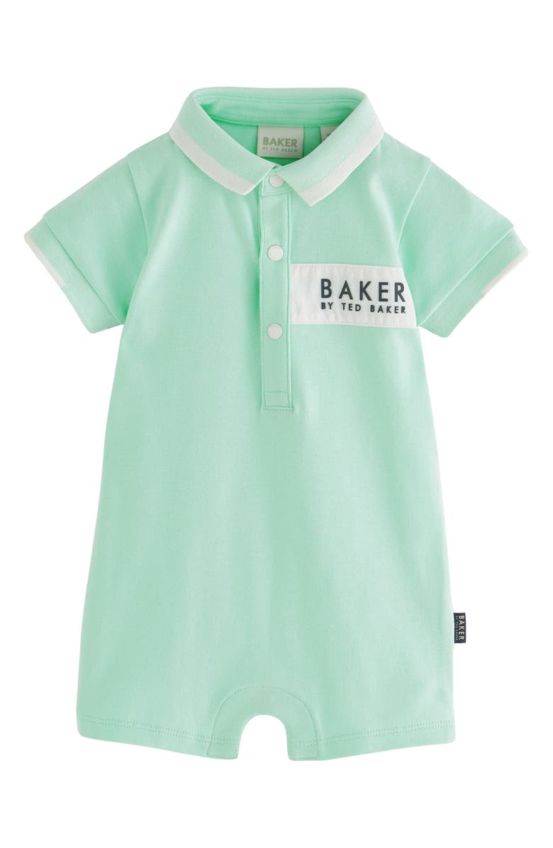 Baker by Ted Baker Polo Romper, Main, color, 