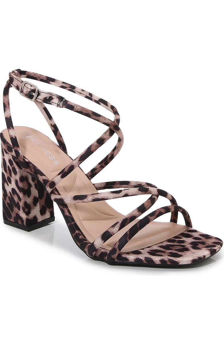 BERNESS Elissa Strappy Sandal, Main, color, Leopard