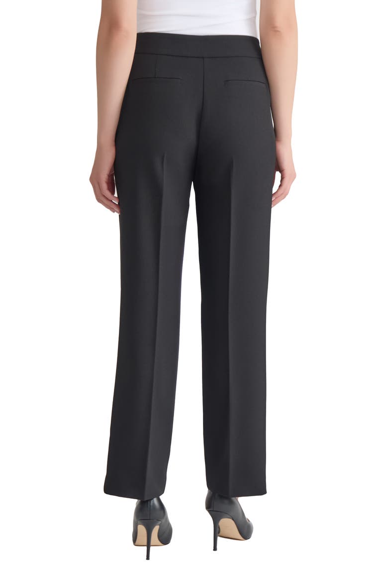 Stretch Straight Leg Pants, Alternate, color, BLACK