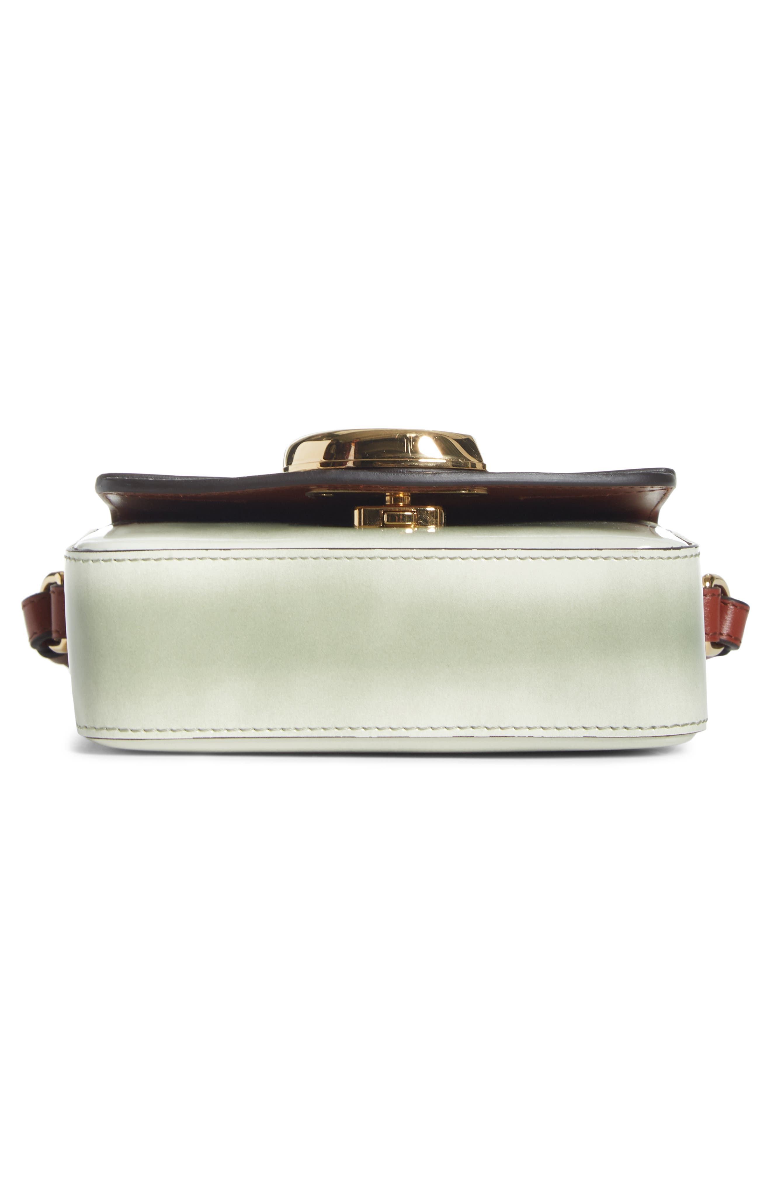 Chloé Mini C Leather Shoulder Bag, Alternate, color, 