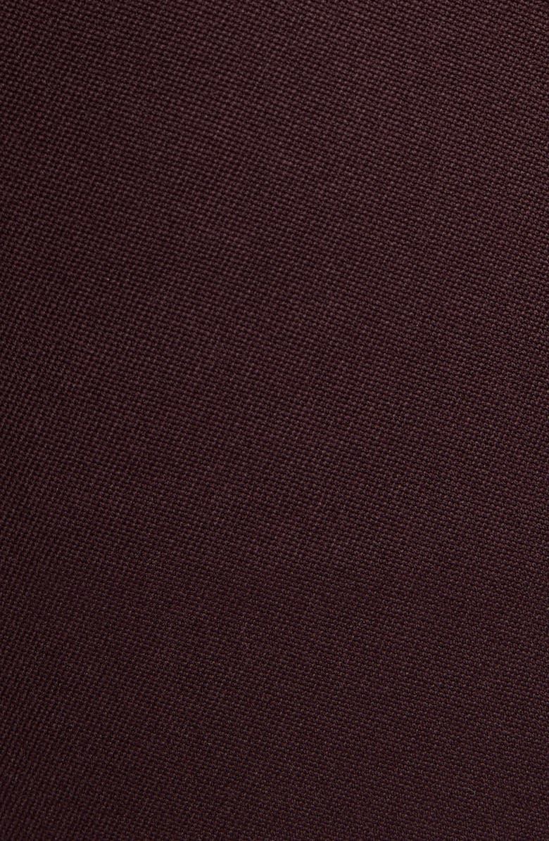 McQueen Wool Cigarette Trousers, Alternate, color, Dark Purple