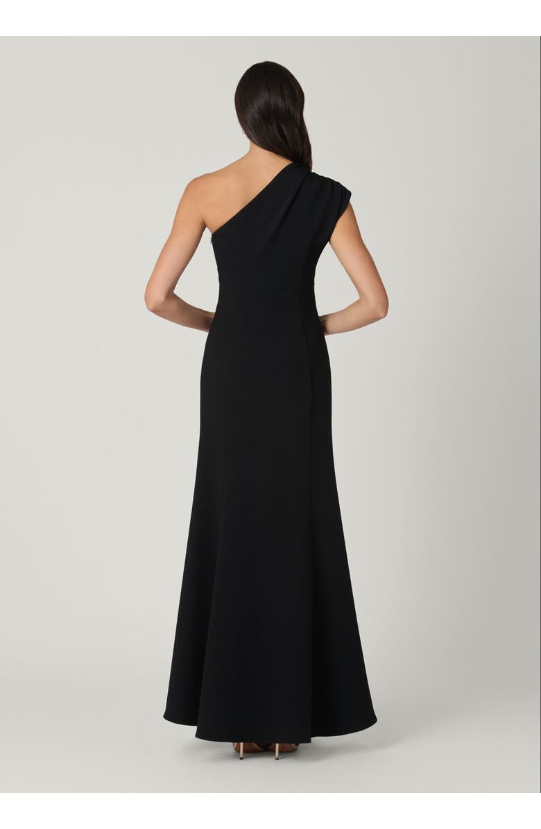 Shoshanna Midnight McKenna Stretch Crepe Dress, Alternate, color, Jet