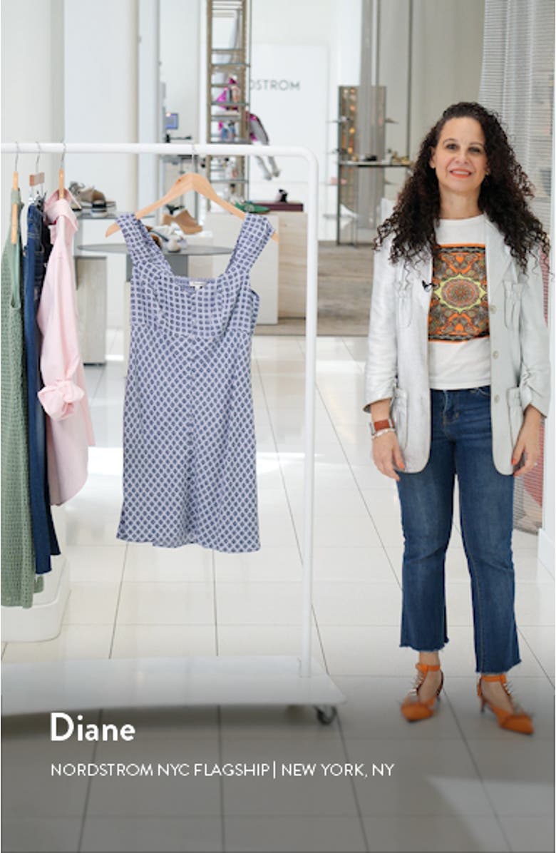 Cap Sleeve Button Up Minidress, sales video thumbnail