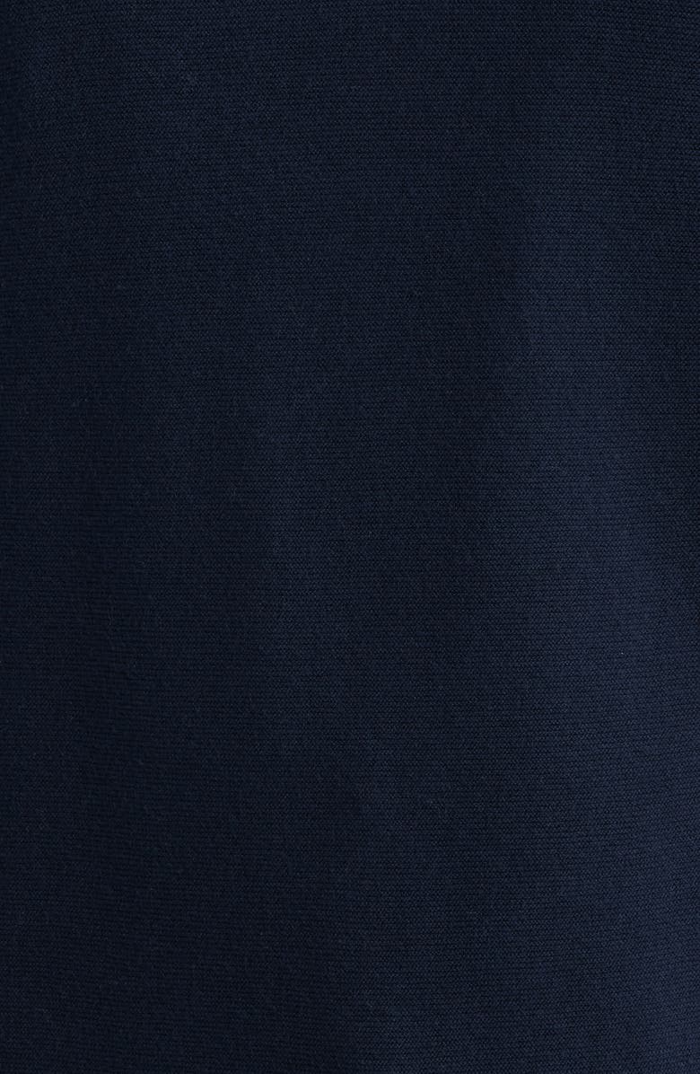 Nordstrom Linen & Cotton Blend Quarter Zip Sweater, Alternate, color, Navy Sapphire