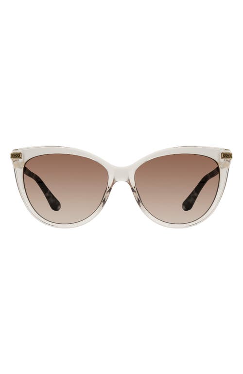 Stuart Weitzman 57mm Gradient Butterfly Sunglasses