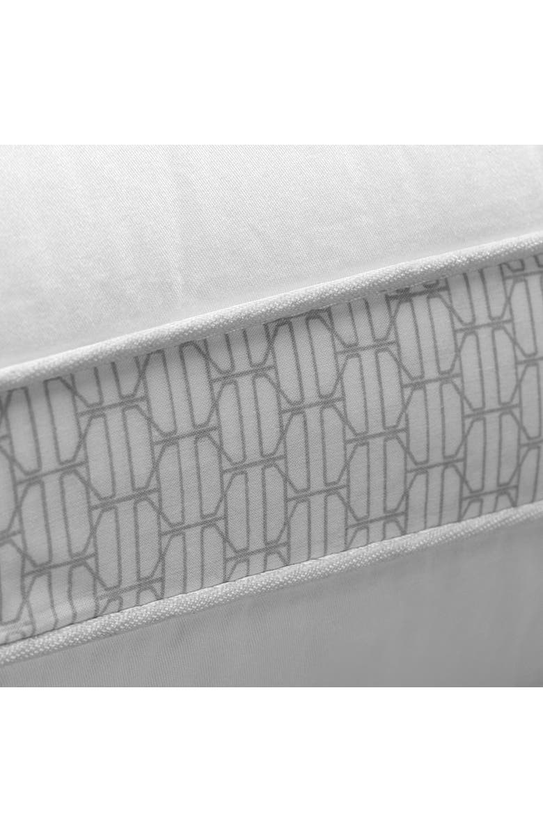 Togas Orbis siliconized 3D microfiber pillow, Alternate, color, White