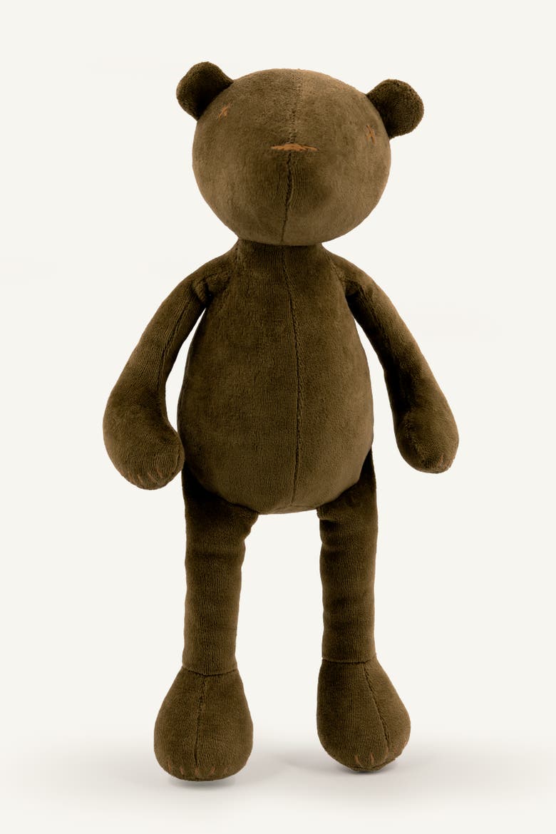 Jermaine the Bear stuffed animal large multicolor, Main, color, Brown