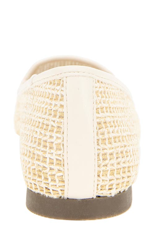 Unionbay Willamine Loafer In White Raffia