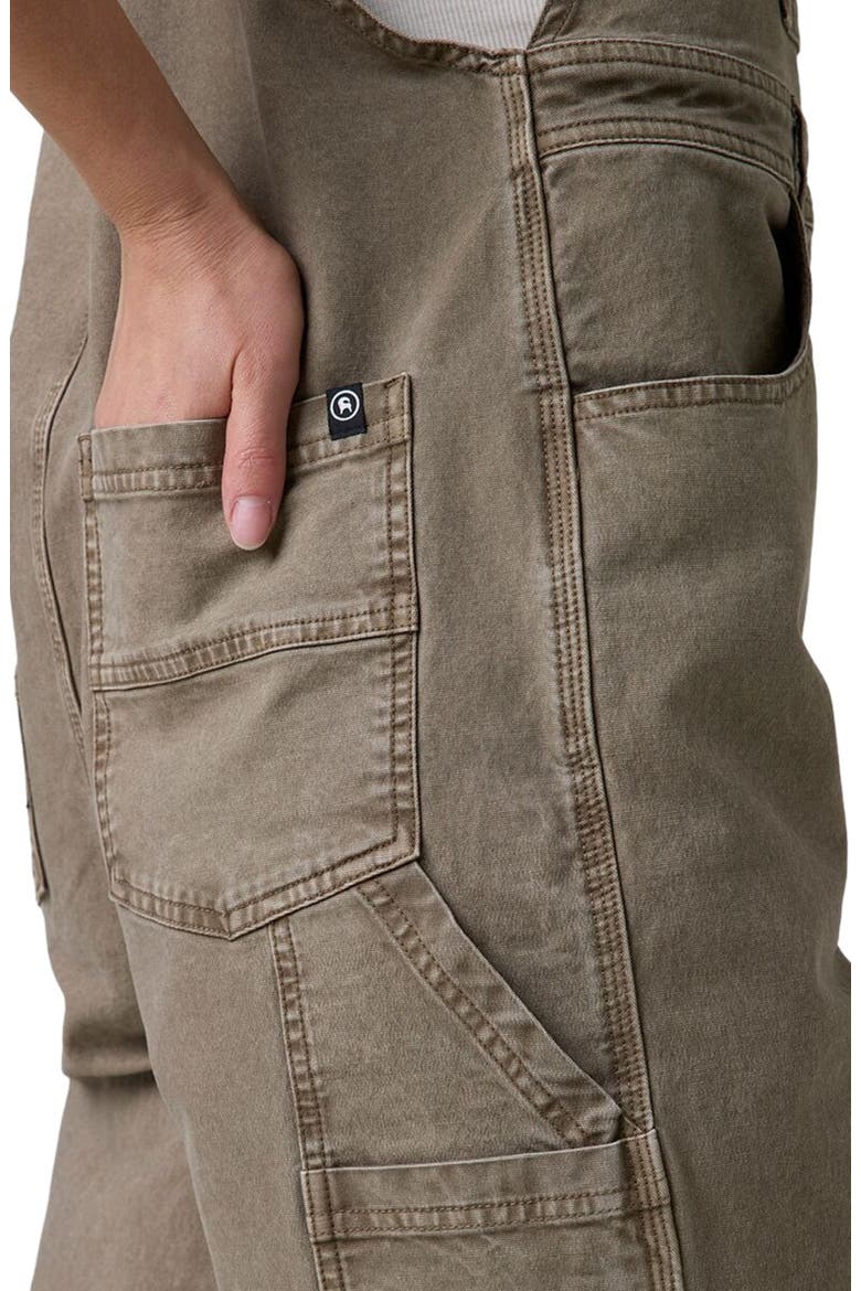 Rambler Stretch Canvas Overall - Women's, Alternate, color, Fallen Rock