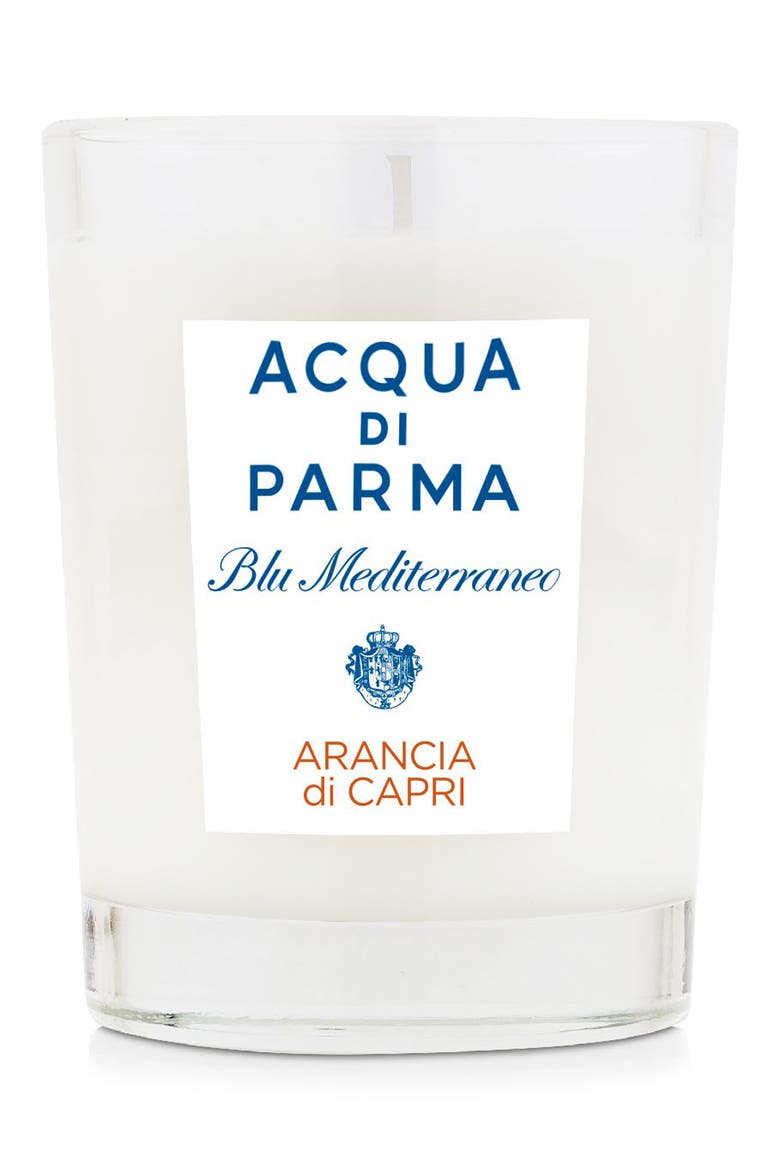 Blu Mediterraneo Arancia di Capri Candle, Main, color, NO COLOR
