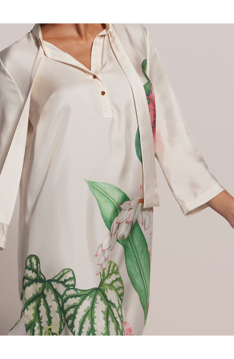 Tori Richard Tori's Garden Nicolette Caft, Alternate, color, Shell