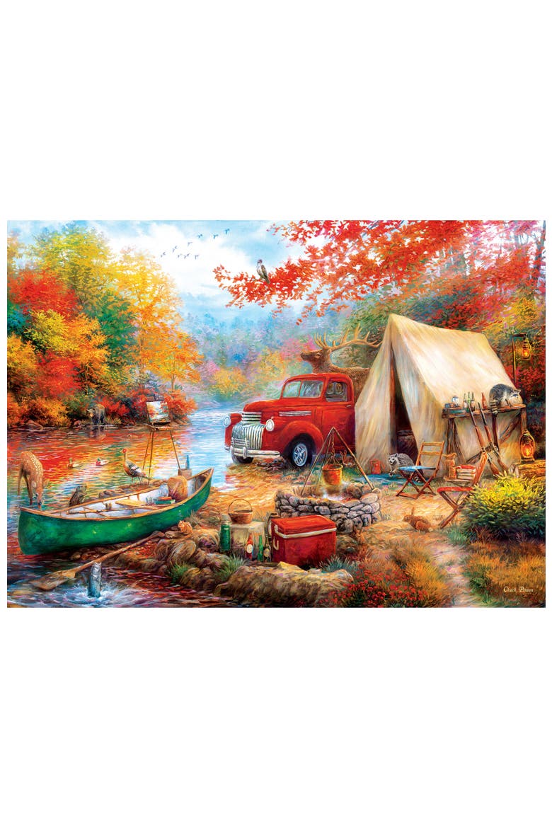 Share the Outdoors 1000 Piece Puzzle, Alternate, color, Multicolor