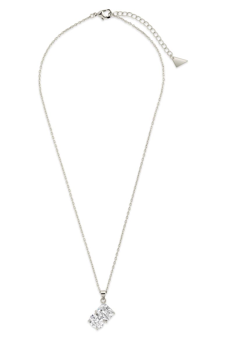 Marla Pendant Necklace, Alternate, color, SILVER