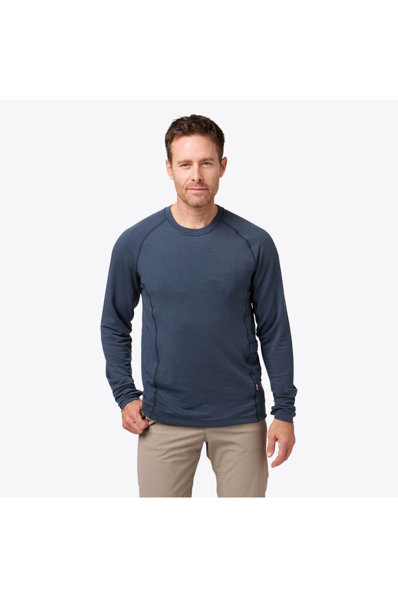 Baselite Heated Base Layer Shirt, Main, color, Arctic Blue