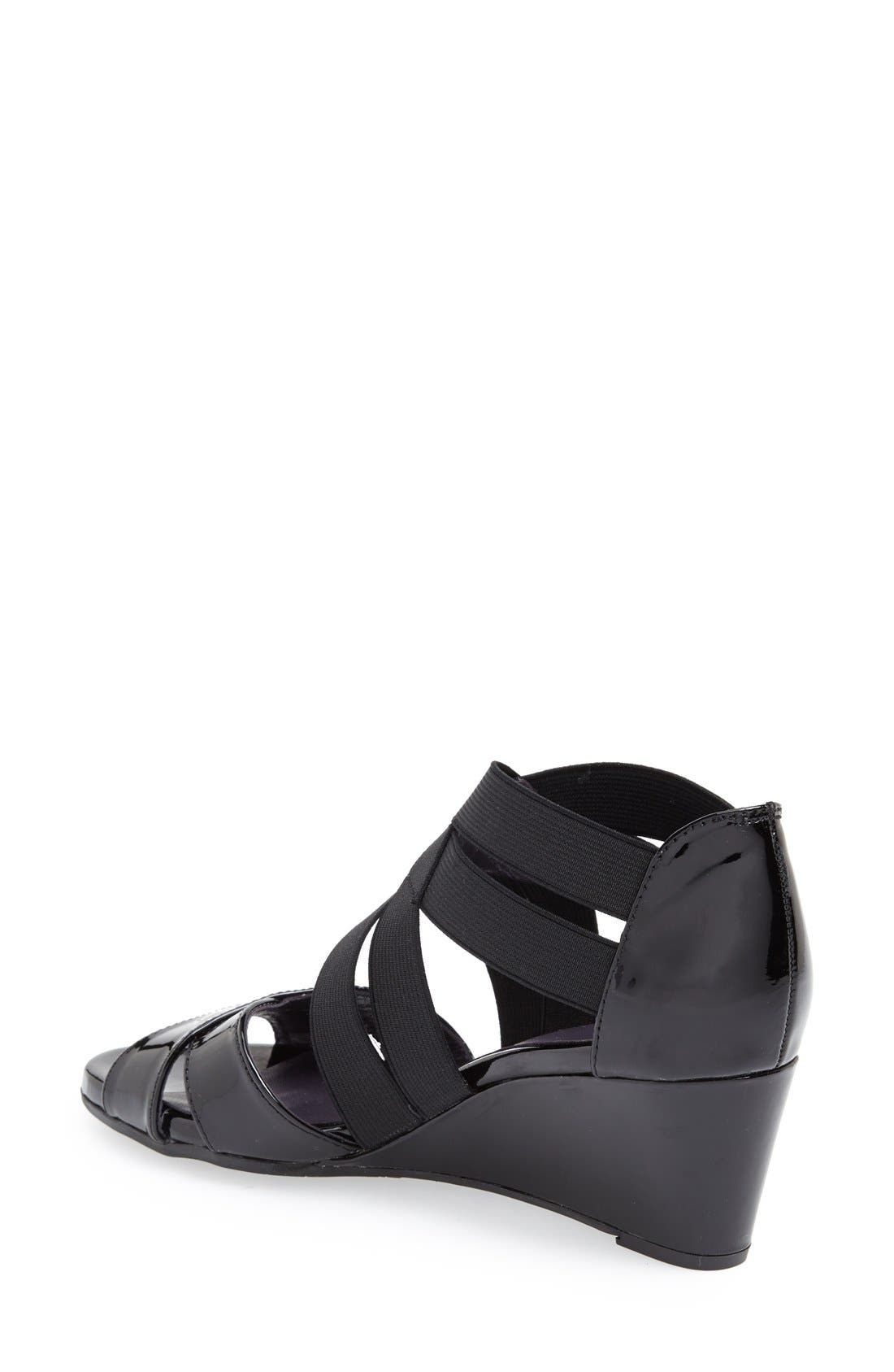 VANELi 'Mireil' Strappy Wedge Sandal, Alternate, color, 
