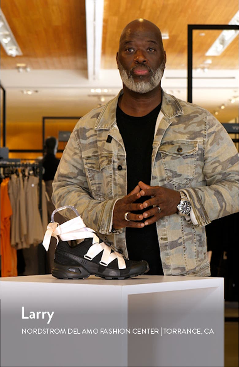 x Sandy Liang Gender Inclusive Speedcross 3 Ribbon Sneaker, sales video thumbnail