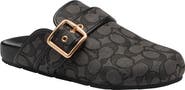 COACH Archival Signature Jacquard Buckle Clog