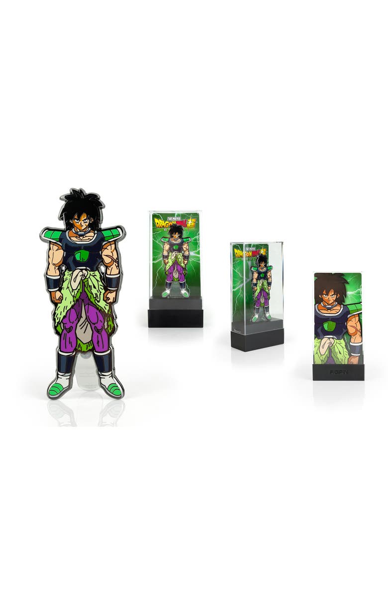 Toynk Dragon Ball Super 3-Inch Collectible Enamel FiGPiN - Broly #217 Toynk Exclusive, Main, color, Green