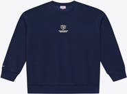 Mitchell & Ness Men's Mitchell & Ness Navy Chicago Bears Core Essentials Micro Logo Fleece Sweatshirt