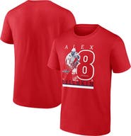 FANATICS Men's Fanatics Alexander Ovechkin Athletic Red Washington Capitals Player T-Shirt