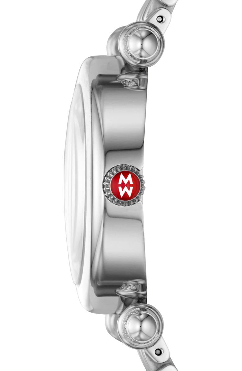 MICHELE Caber Diamond Bracelet Watch, 35mm, Alternate, color, 