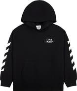 L/AB C/O OFF-WHITE Kids' Diag Graphic Hoodie