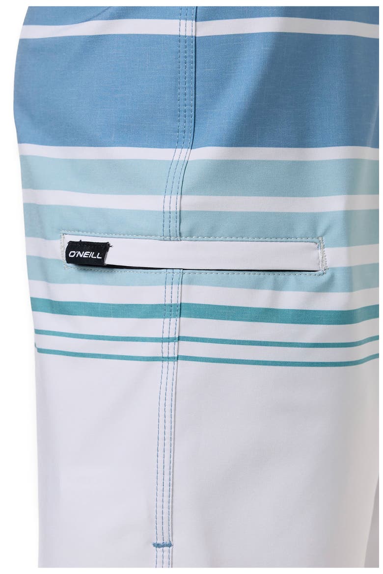 Kids' Hyperfreak Heat Stripe Swim Trunks, Alternate, color, FOG