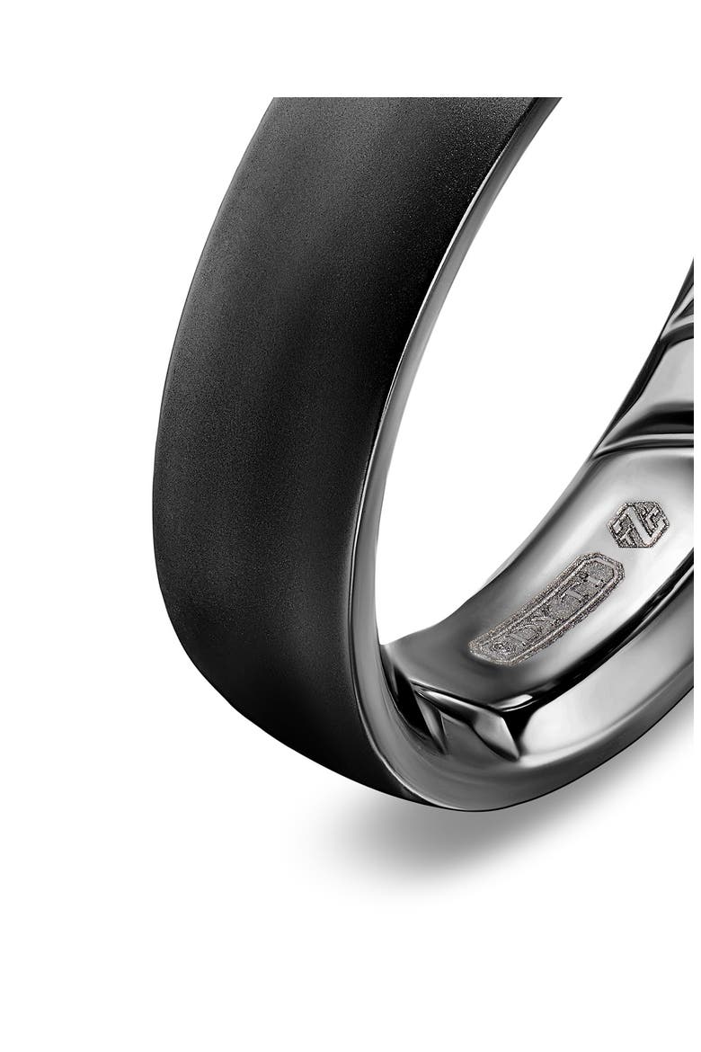 Streamline Band Ring, Alternate, color, BLACK TITANIUM