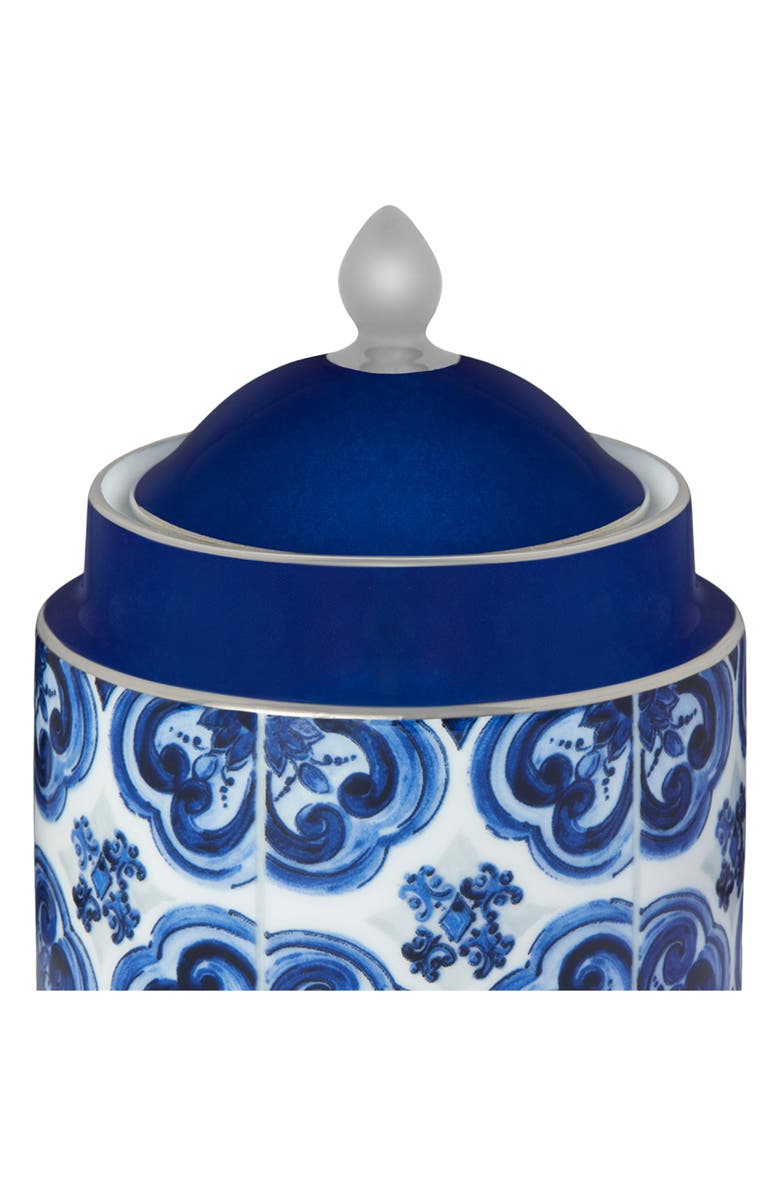 Dolce&Gabbana Blu Meditteraneo Sugar Bowl & Lid, Alternate, color,