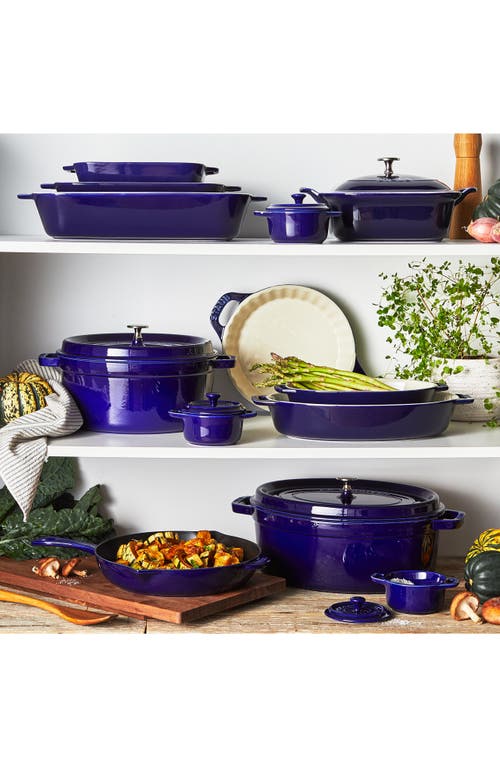Staub Ceramic 9-inch Pie Dish In Blue