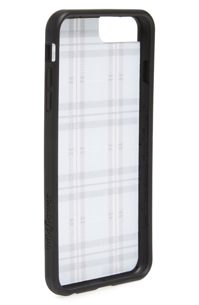 wildflower Tartan Plaid iPhone 6/7/8 Plus Case, Alternate, color,