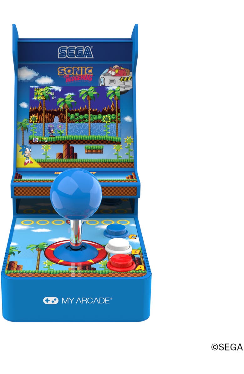 My Arcade Myarcade Dgunl7157 Sonic The Hedghog Joystick Play, Alternate, color, Multicolor